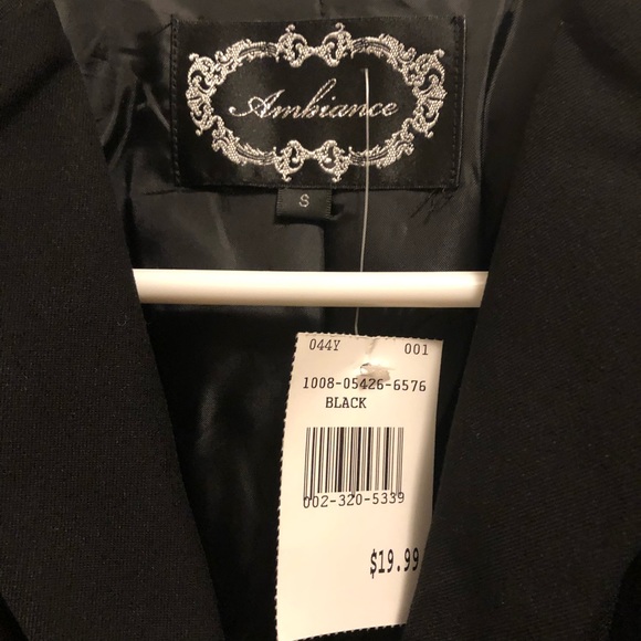 Ambiance Black Blazer (NEW WITH TAGS) - Picture 4 of 5